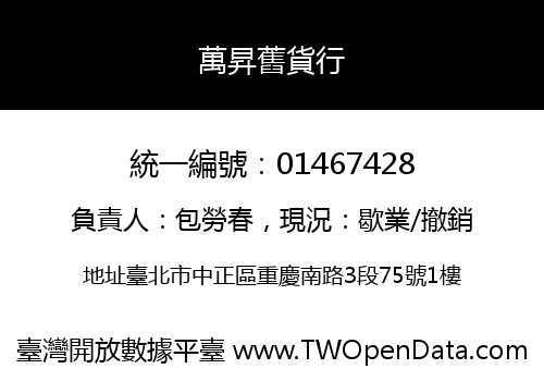 萬昇舊貨行