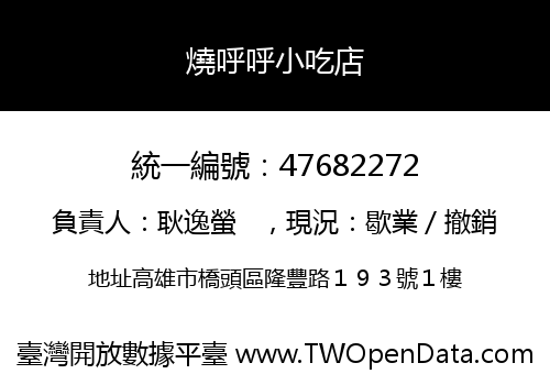 燒呼呼小吃店