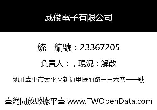 威俊電子有限公司