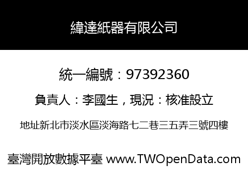 緯達紙器有限公司