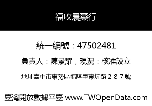 福收農藥行