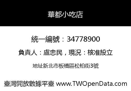 華都小吃店