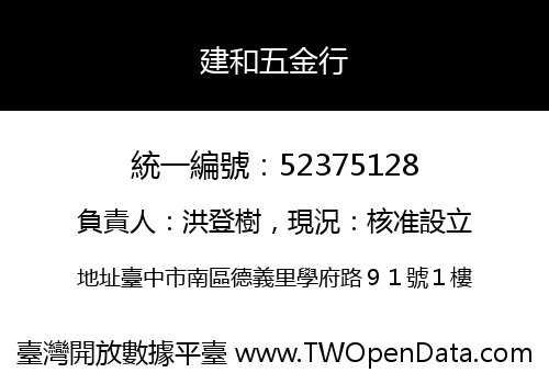 建和五金行