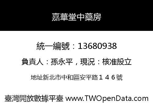 嘉華堂中藥房