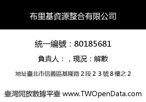 布里基資源整合有限公司