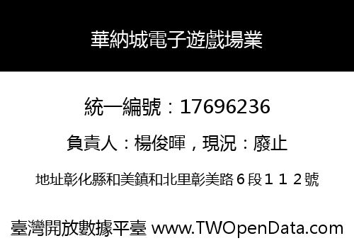 華納城電子遊戲場業