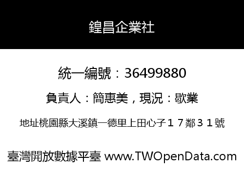 鍠昌企業社