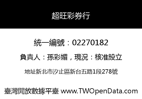 超旺彩券行