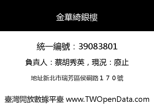 金華綺銀樓