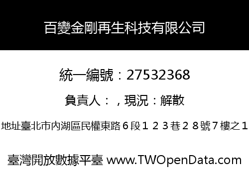 百變金剛再生科技有限公司