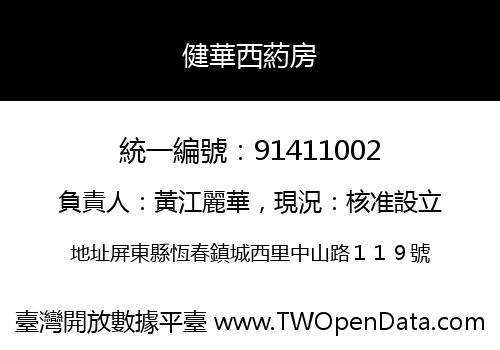 健華西葯房
