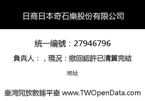 日商日本奇石樂股份有限公司