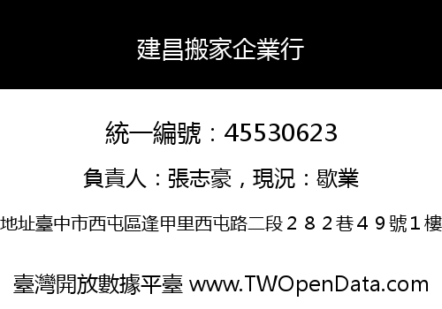建昌搬家企業行