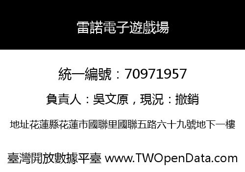 雷諾電子遊戲場
