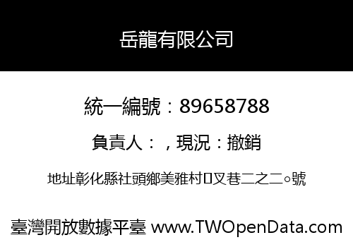 岳龍有限公司