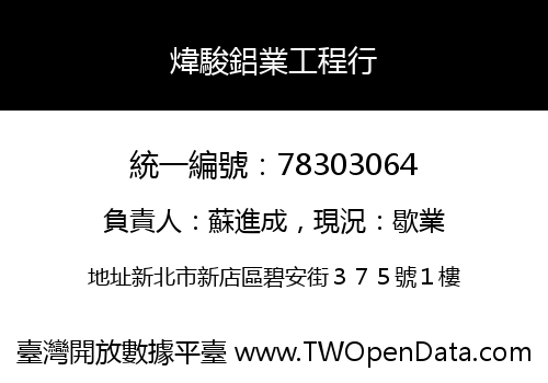 煒駿鋁業工程行