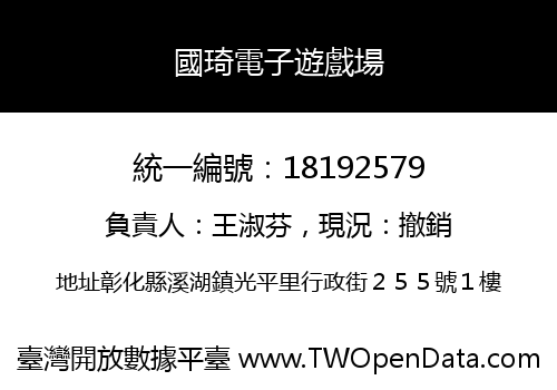 國琦電子遊戲場