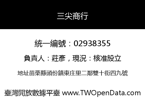 三尖商行