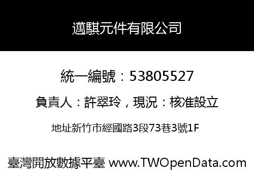 邁騏元件有限公司