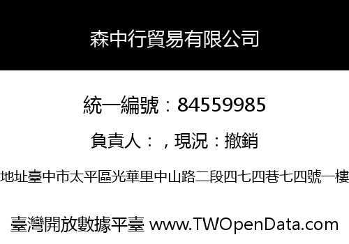 森中行貿易有限公司