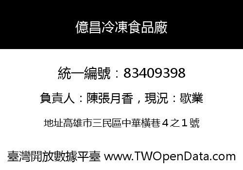 億昌冷凍食品廠