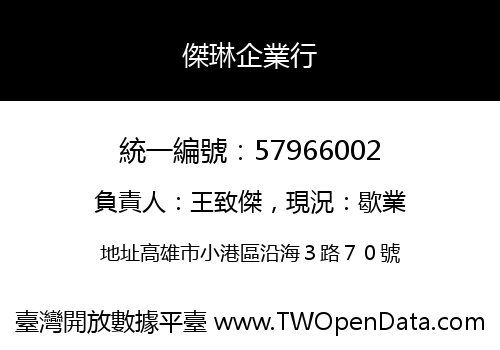傑琳企業行
