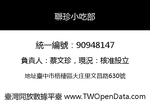 聯珍小吃部