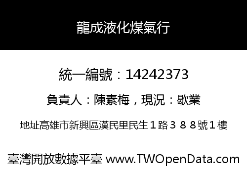 龍成液化煤氣行
