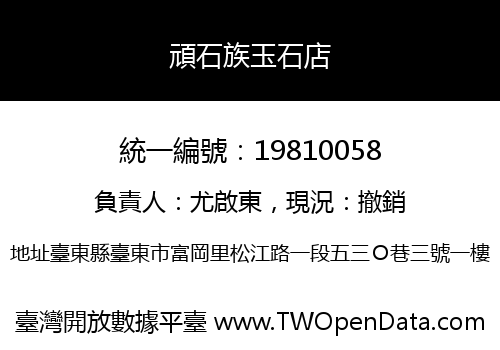 頑石族玉石店