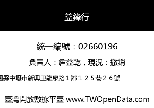 益鋒行