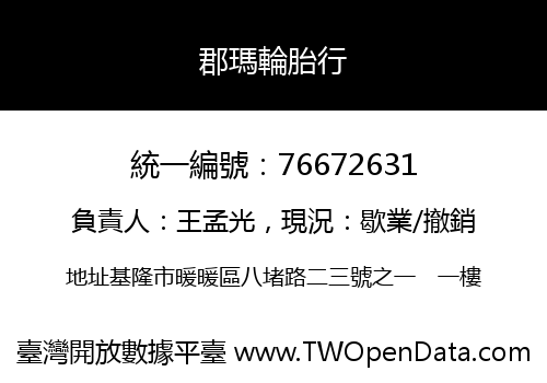 郡瑪輪胎行