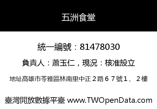 五洲食堂
