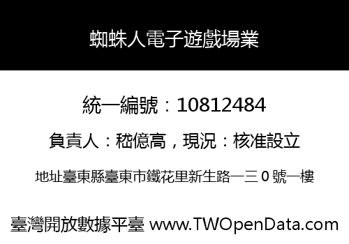 蜘蛛人電子遊戲場業