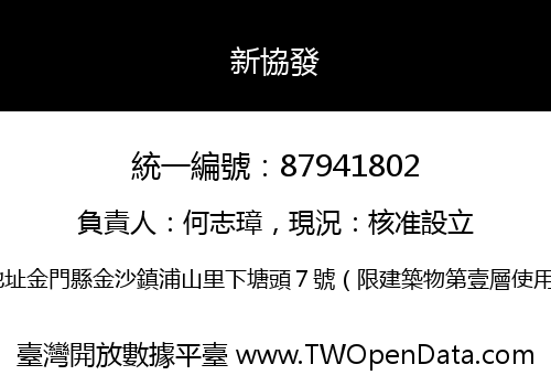新協發