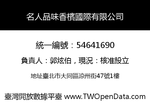 名人品味香檳國際有限公司
