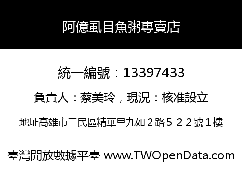 阿億虱目魚粥專賣店