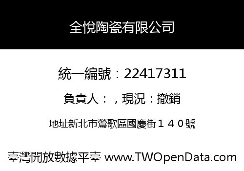 全悅陶瓷有限公司