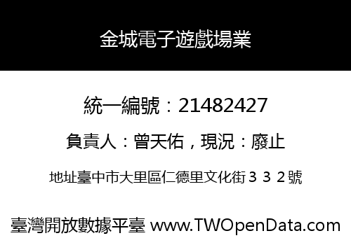 金城電子遊戲場業