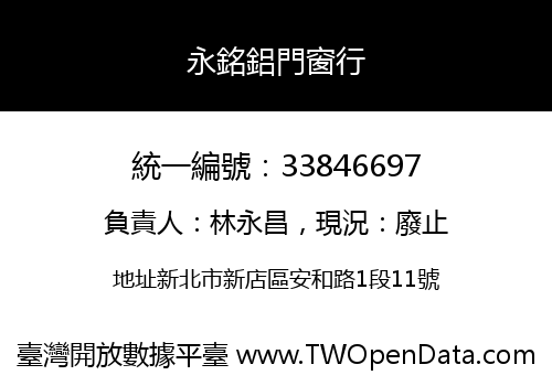 永銘鋁門窗行