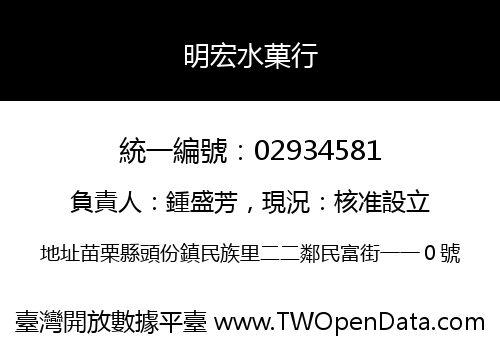 明宏水菓行