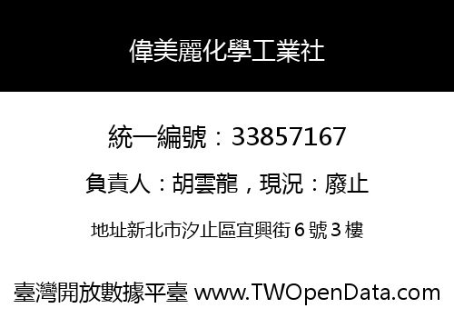 偉美麗化學工業社