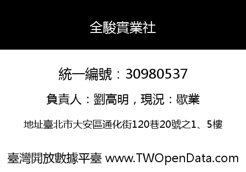 全駿實業社