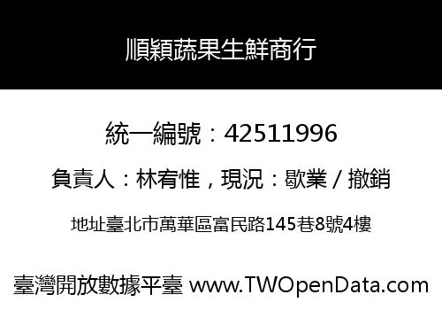 順穎蔬果生鮮商行