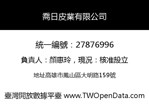 喬日皮業有限公司