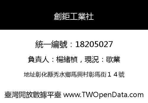 創鉅工業社
