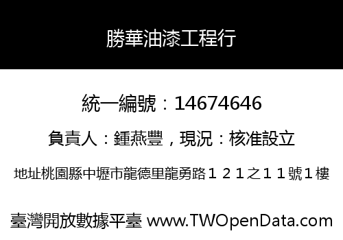 勝華油漆工程行
