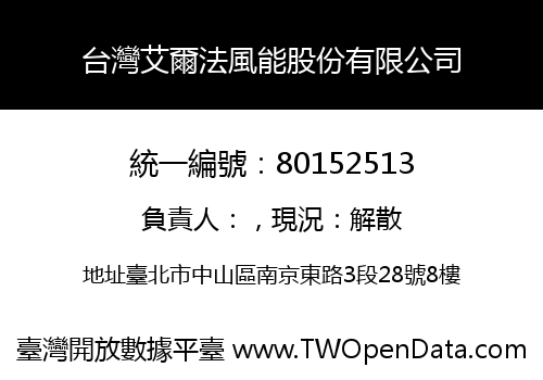 台灣艾爾法風能股份有限公司