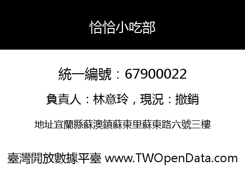 恰恰小吃部