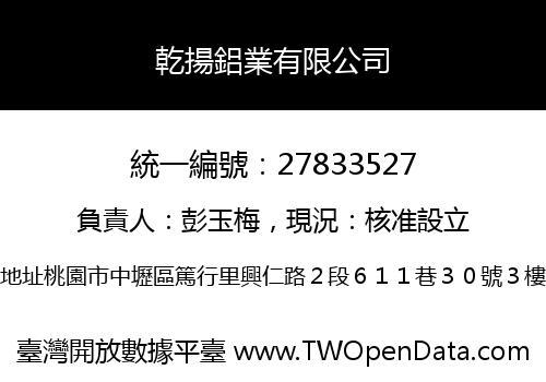 乾揚鋁業有限公司