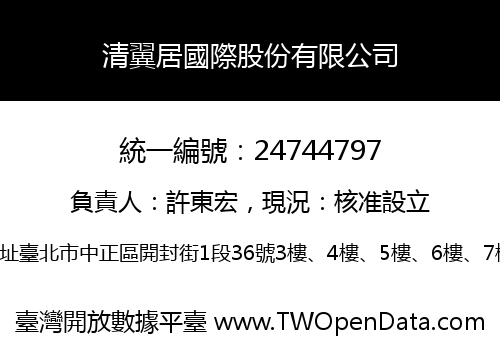 清翼居國際股份有限公司